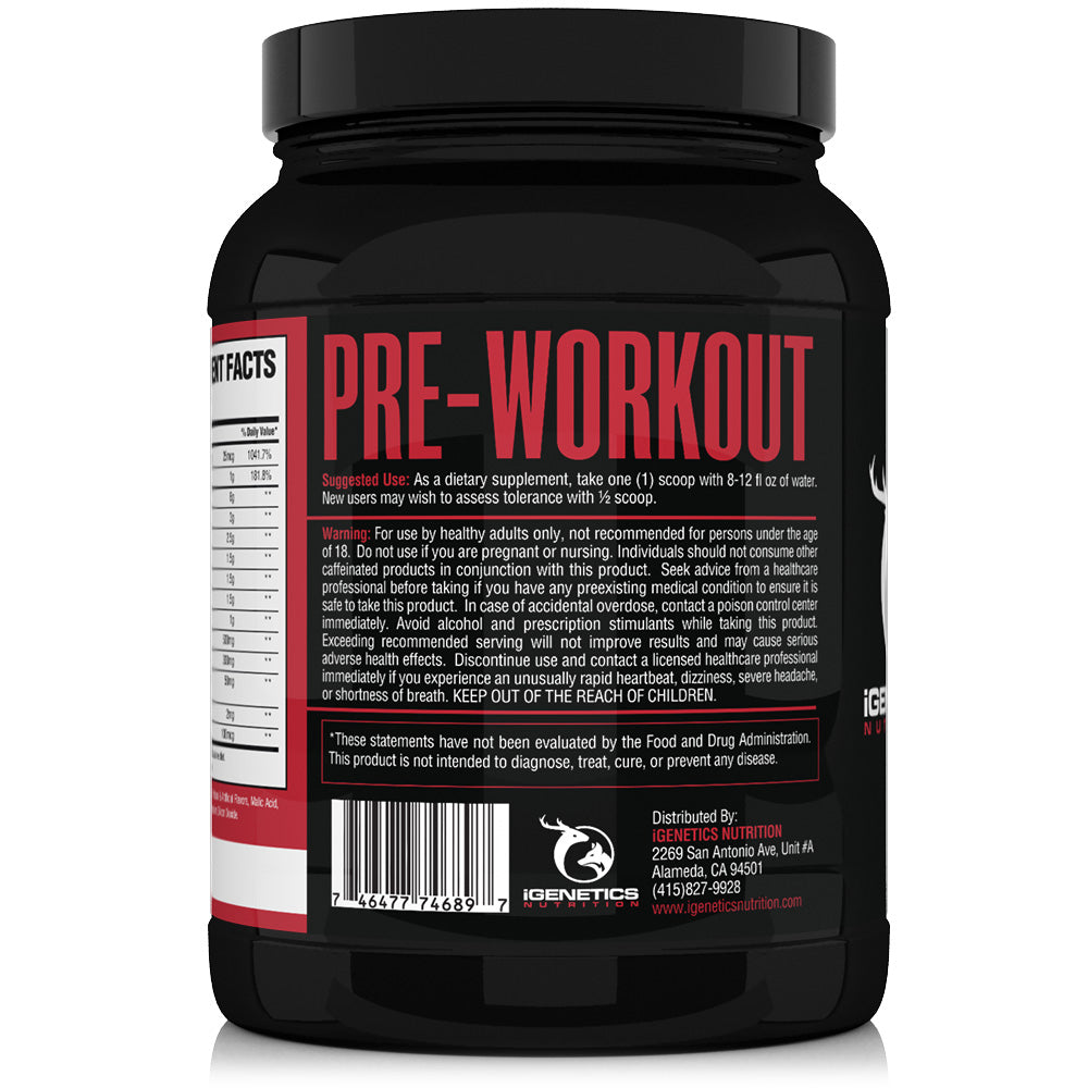 Pre-Workout+BCAA+L-Carnitine iGenetics Nutrition Pre-Workout+BCAA+L-Carnitine iGenetics Nutrition